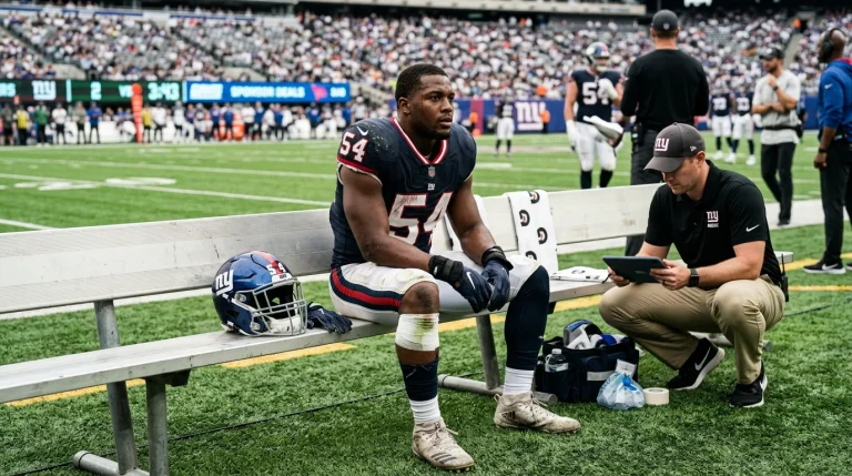 NFL injury report designations with player prop line movement data for UK betting analysis