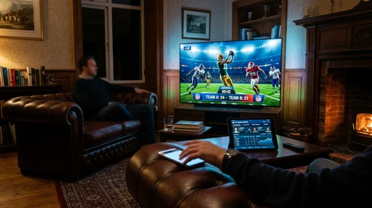 NFL live in-play player prop betting during a game for UK bettors