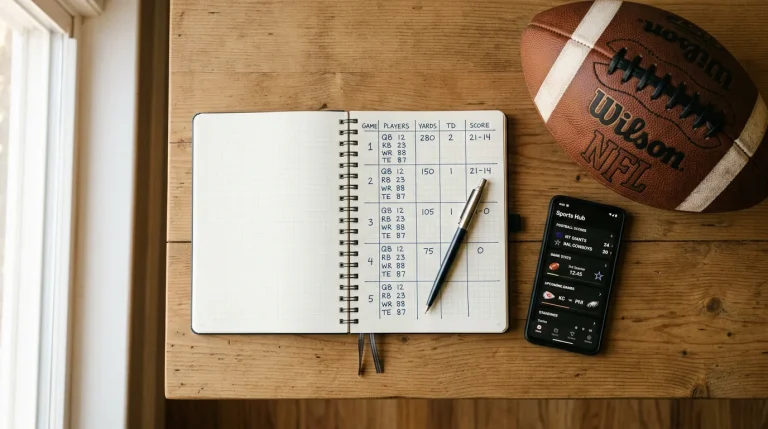Bankroll management chart showing staking strategy for NFL prop bets across a full season
